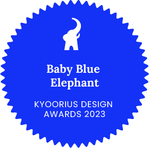 Baby Blue Elephant | Kyoorius Design Awards 2023